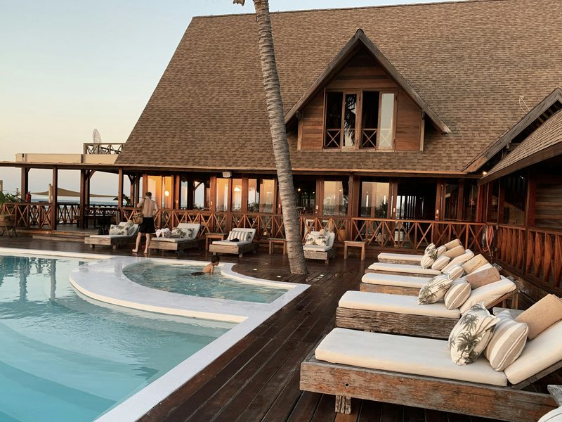 Resort lobby